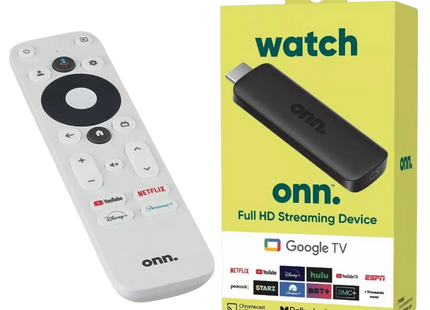 Dispositivo de Transmisión ONN Full HD 1080P Android TV ONN-2333A-B