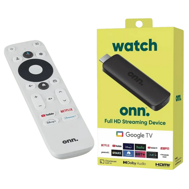 Dispositivo de Transmisión ONN Full HD 1080P Android TV ONN-2333A-B