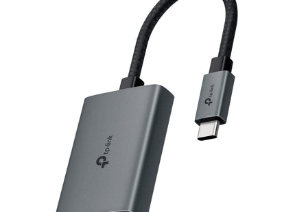 Lector de tarjetas TP-Link UA430C USB-C gris vista frontal