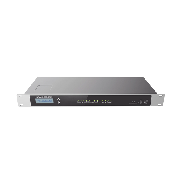 Grandstream UCM6304 IP PBX para 2000 Usuarios, 300 Llamadas Simultáneas, 4 FXS y 4 FXO