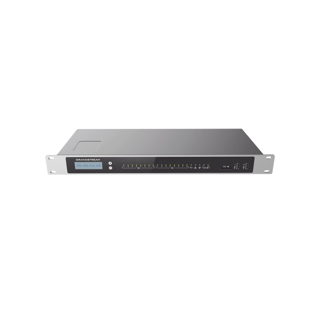 Grandstream UCM6308 IP PBX para 3000 Usuarios con 8 Puertos FXS, 8 FXO y 450 Llamadas Simultáneas