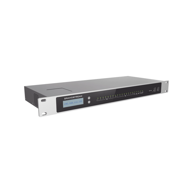 Grandstream UCM6308 IP PBX para 3000 Usuarios con 8 Puertos FXS, 8 FXO y 450 Llamadas Simultáneas