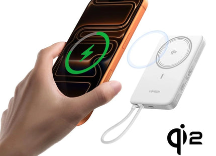 Ugreen Power Bank PB570 10000mAh Qi2 15W, 75983B