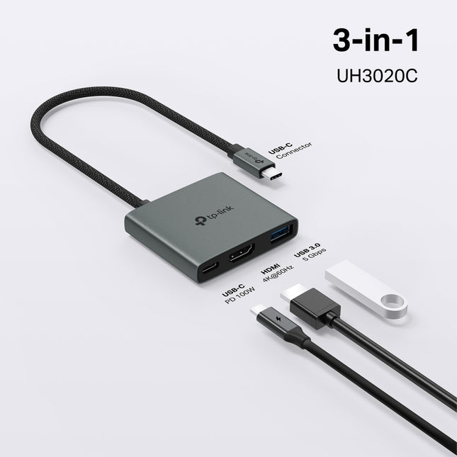Hub TP-Link, UH3020C