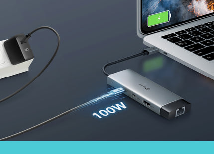 Hub USB Tipo-C 6 en 1 TP-Link, UH6120C