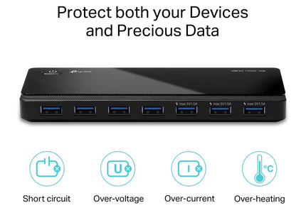 Hub 7 Puertos TP-Link, TL-UH700