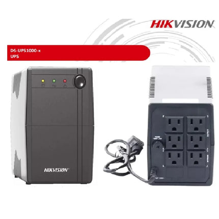 UPS Hikvision DS-UPS1000-X | 1000VA | 600W | Interactivo