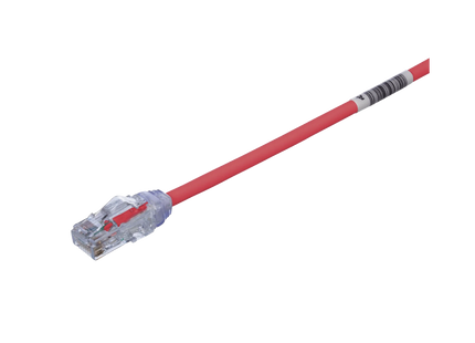 Panduit UTP28X10RD Patch Cord Cat6A UTP 28 AWG CM/LSZH Rojo de 10 pies