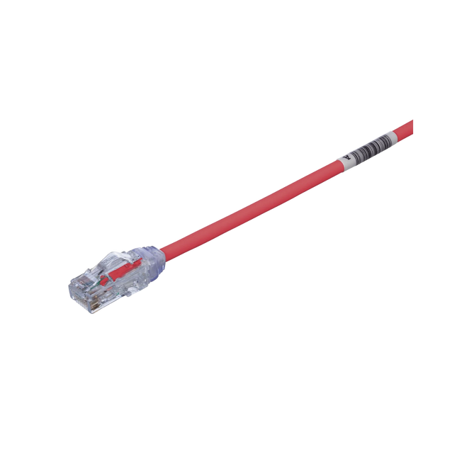 Panduit UTP28X10RD Patch Cord Cat6A UTP 28 AWG CM/LSZH Rojo de 10 pies