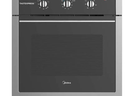 Horno Empotrable Híbrido Midea MG024BI1KEDB | 24" | Gas + Eléctrico | Silver