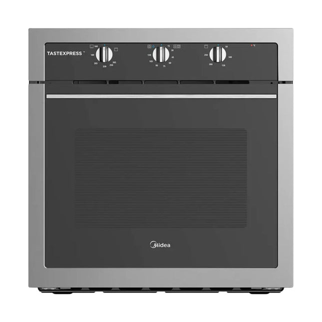 Horno Empotrable Híbrido Midea MG024BI1KEDB | 24" | Gas + Eléctrico | Silver
