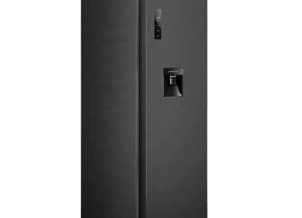 Refrigerador Side by Side Midea MDRS710FGM28W | 20PC | 555L | Inverter Quattro | Jazz Black | WiFi