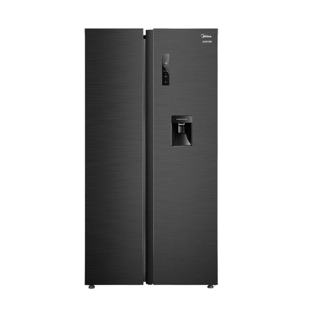 Refrigerador Side by Side Midea MDRS710FGM28W | 20PC | 555L | Inverter Quattro | Jazz Black | WiFi
