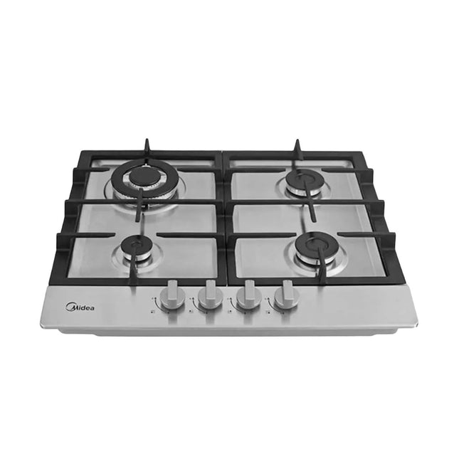 Estufa Empotrable a Gas Midea MTGB24R3402GS | 24" | Triple Flama | Acero Inoxidable | Silver