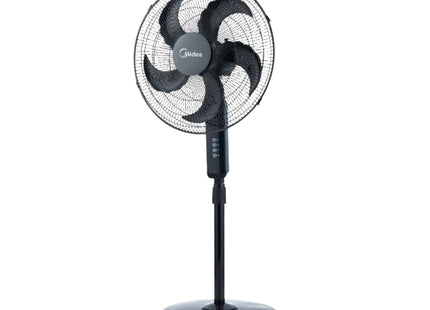 Ventilador de Pedestal Midea MSF18B-CA | 18" | 95W | 5 aspas | Power Cool | Color negro
