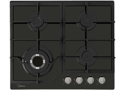Estufa Empotrable a Gas Midea MTGB24R3402GG | 24" | 4 Quemadores