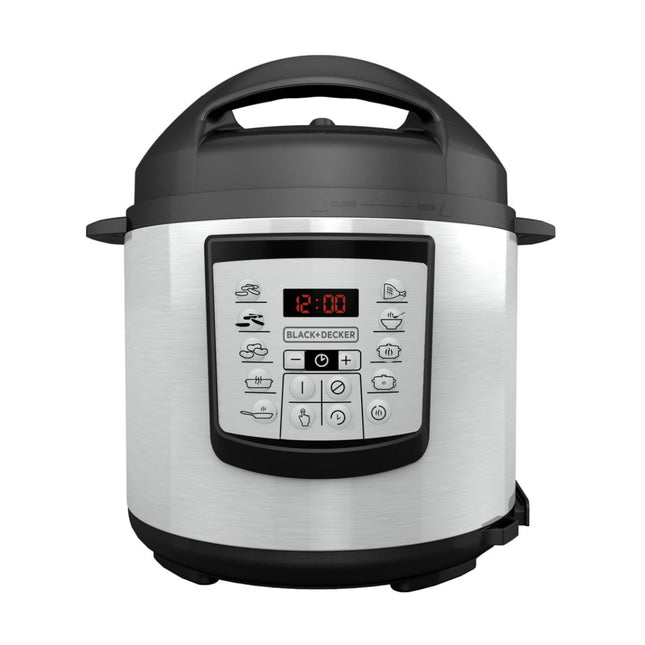 Olla Multi-Usos Digital Black + Decker PR100SD | 6L | Acero Inoxidable