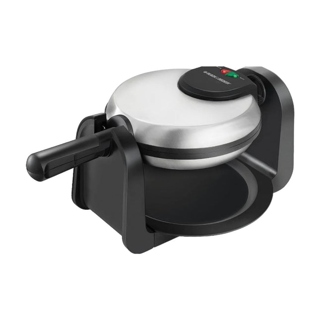 Wafflera Black+Decker Belgian Flip WM1404S-LA | 800W | Sistema Giratorio | Antiadherente