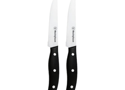Set de Cuchillos Multiusos Westinghouse WCKF007502ABK | 5"/13cm | Acero Inoxidable | Mango con Agarre Suave