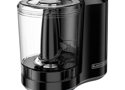 Pica Todo Black + Decker HC300B | 3 Tazas | 175W | Control de Pulso | Negro