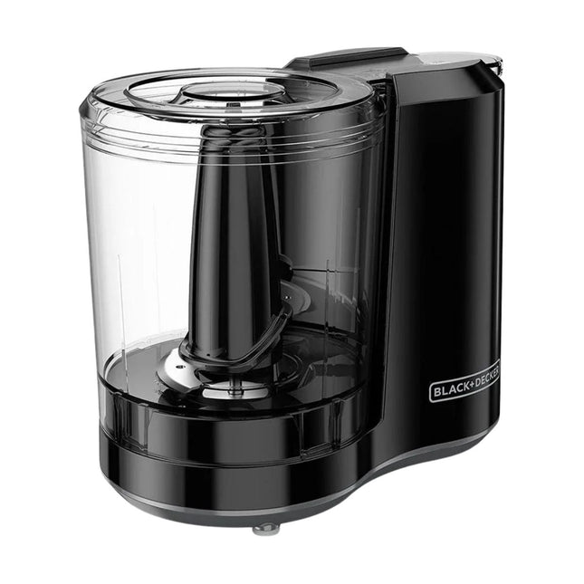 Pica Todo Black + Decker HC300B | 3 Tazas | 175W | Control de Pulso | Negro