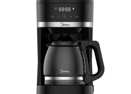 Midea Smart Brew MCD12RWCK Cafetera Programable Digital de Filtro para 12 Tazas