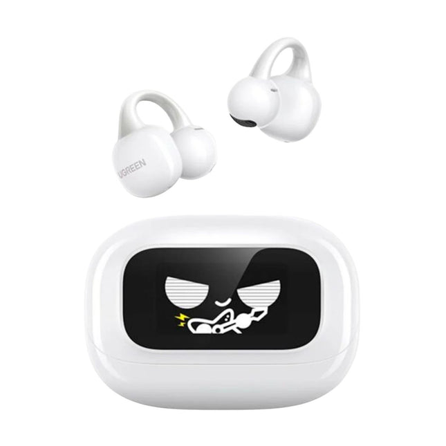 Audífono UGREEN WS208 ClipBuds Magic | True Wireless | Bluetooth | Pantalla Táctil | Audio Inalámbrico