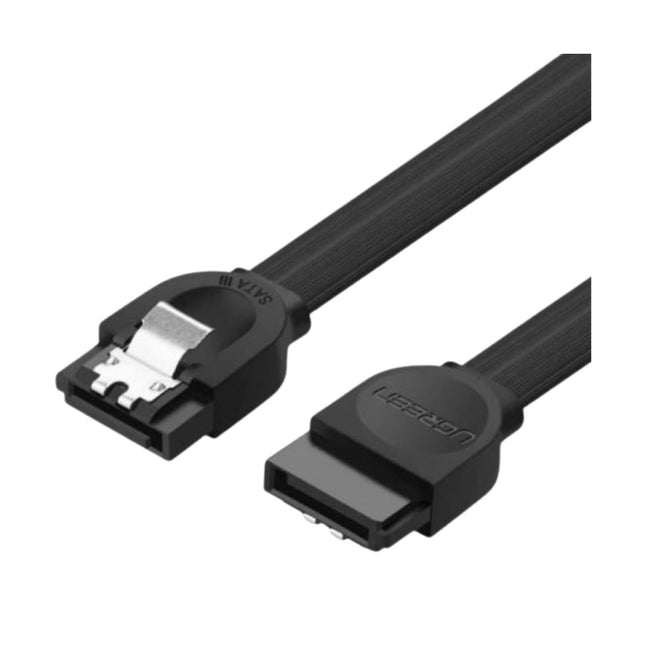 Cable UGREEN US217 | SATA III en Ángulo | 0.5 m | 6 Gbps | Cable de Datos Interno