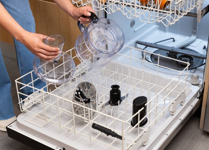 Procesador de Alimentos Black + Decker FP4342-0BDLA | 8 Tazas | 2 Velocidades | Pulso | Acero Inoxidable | Negro