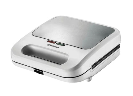 Sandwichera Westinghouse WKSMSL103 Blanca | 2 panes | Placas antiadherentes | Diseño compacto
