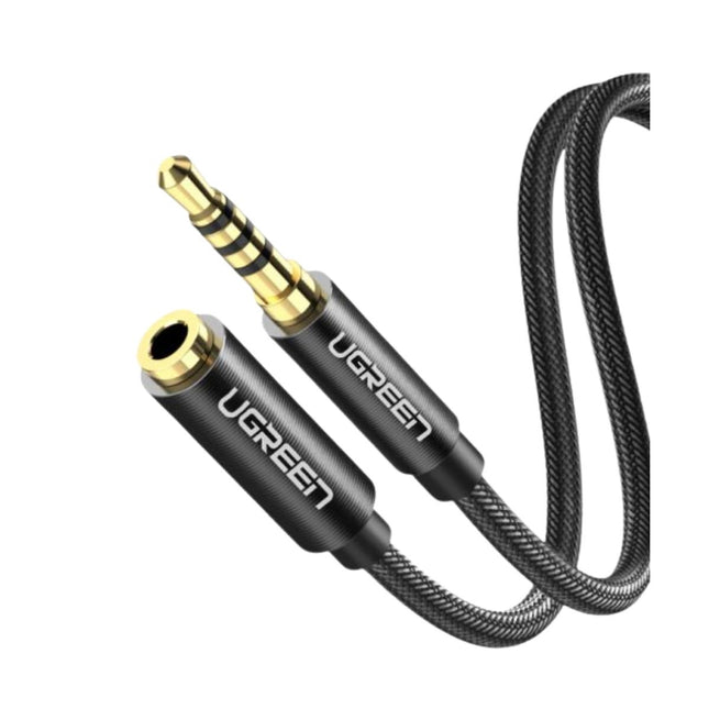 Cable UGREEN AV118 | Jack 3.5 mm Macho a Hembra | 1.5 m | Extensión de Audio Estéreo