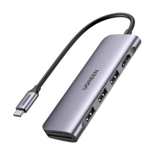 Hub UGREEN CM511 | 6 en 1 | USB-C | USB-A | HDMI | Multipuertos