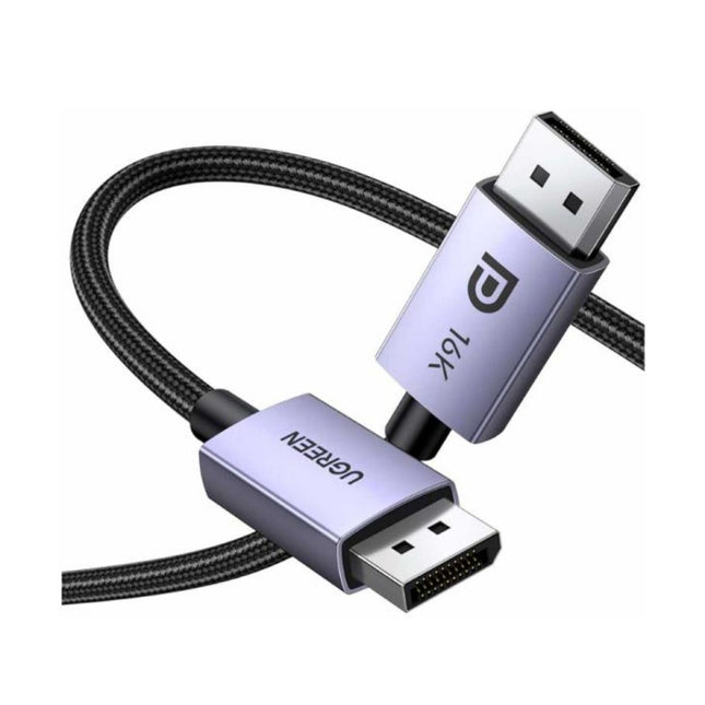 Cable UGREEN DP118 | DisplayPort Macho a Macho | 3 m | 16K | FreeSync | G-Sync