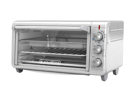 Horno con Freidora de Aire Black+Decker Crisp 'N Bake, TO3265XSS‑LA