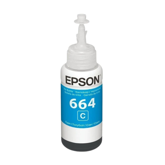 Epson botella tinta cyan  para L110-L210-L350-L355-L555  6500Pag   T664220-AL