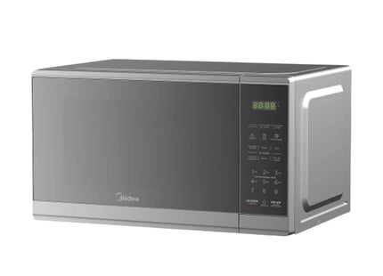 Microondas Midea MMDF07S2MG | 0.7 PC | Puerta Acabado Espejo | Gabinete Gris
