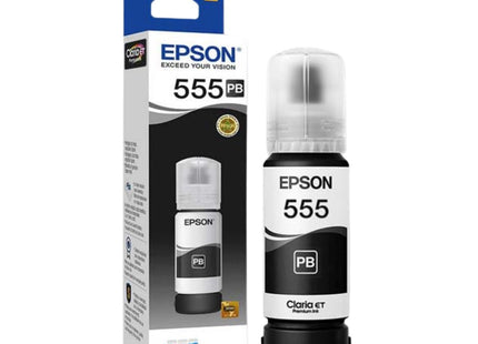 Epson botella tinta negra fotográfica para L8180 T555120-AL