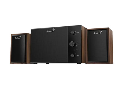 Parlante Genius SW-350 2.1 Madera, 31730037402
