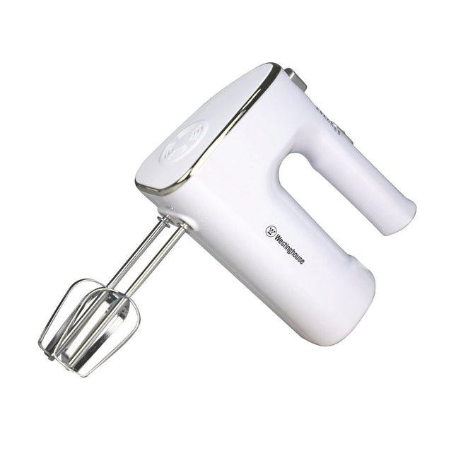 Batidora de Mano Westinghouse WKHMYD13WH | 5 Velocidades | Blanca