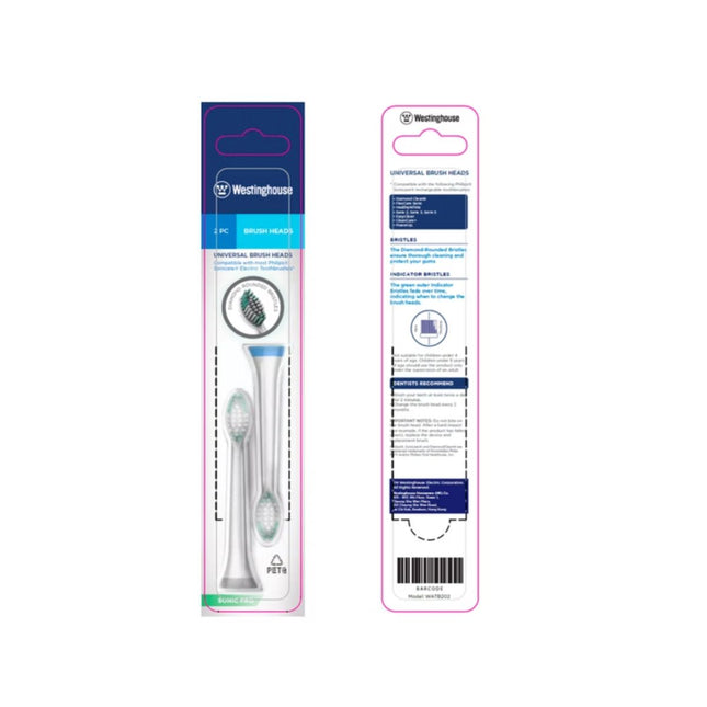 Repuesto para Cepillo de Dientes Sonic Westinghouse WATB202 | Compatible | Sonic