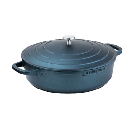 Olla Asadora Westinghouse Performance Azul WCCC0095L32BL | 32cm | Aluminio fundido | Recubrimiento QuanTanium