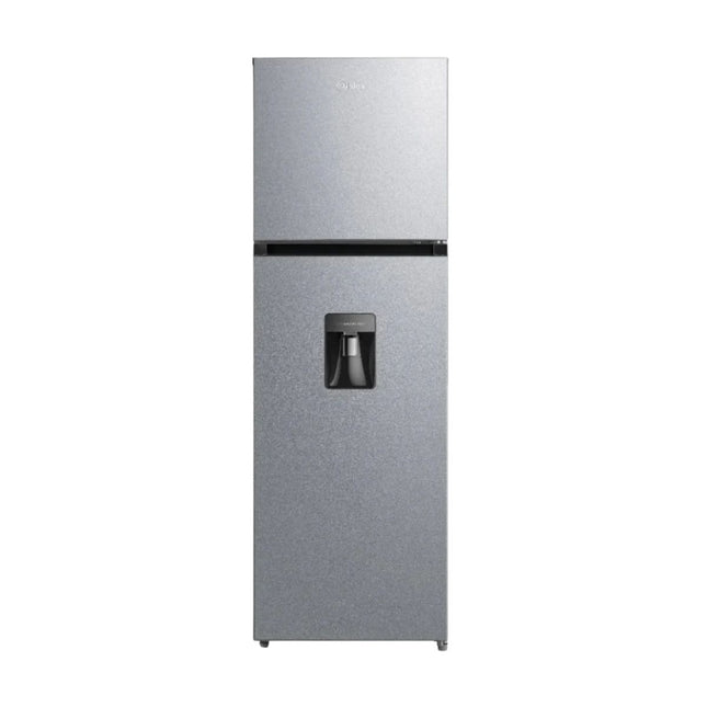 Refrigerador Top Mount Midea MDRT385MTM50W | 280L | Lake Silver | Dispensador de Agua