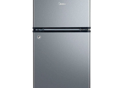 Refrigerador Mini Bar Midea MDRT87CCDLS-CA | 3.4 pc | Top Freezer | Puerta reversible