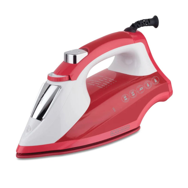 Plancha de Vapor Black + Decker Light+Easy IR1865 | Rojo