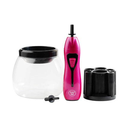 Limpiador de Brochas de Maquillaje Westinghouse WH1128 | A batería AAA | 8 adaptadores | Portátil