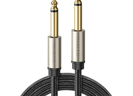 Cable audio UGREEN AV128 6.5mm macho a macho 2 metros completo