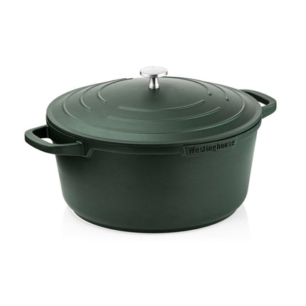 Cacerola Westinghouse Performance Verde WCCC0095028SG | 28 cm | Aluminio fundido | Recubrimiento QuanTanium