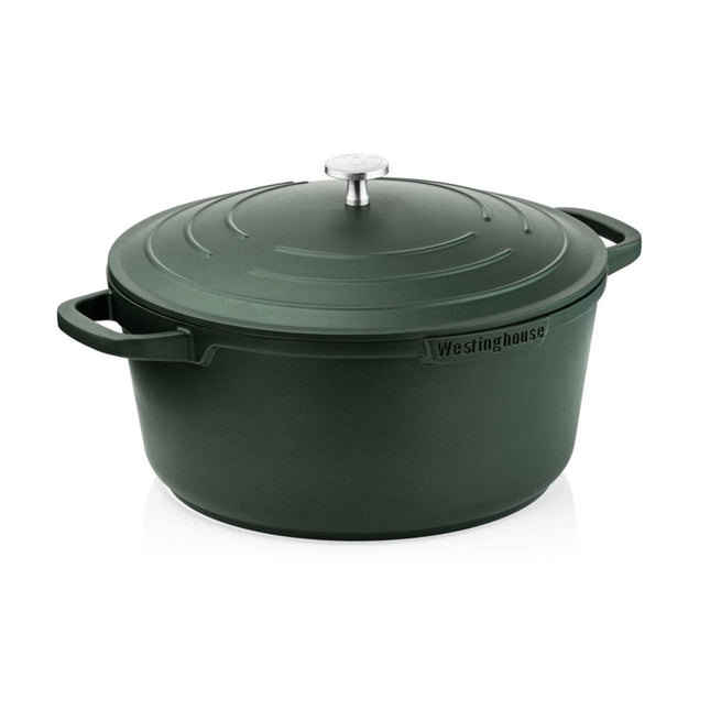 Cacerola Westinghouse Performance Verde WCCC0095028SG | 28 cm | Aluminio fundido | Recubrimiento QuanTanium