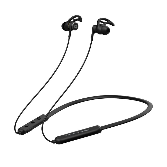 Audífonos Thonet & Vander VR100 negro con banda flexible para cuello