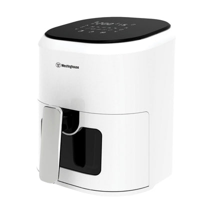 Freidora de Aire Digital Westinghouse WKAFGOT01WH | Blanca | 4.5 L | 1400W | Pantalla táctil